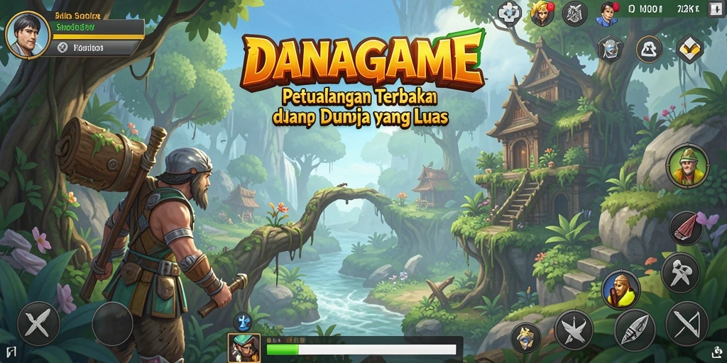 Gameplay seru dengan berbagai petualangan di dunia terbuka.