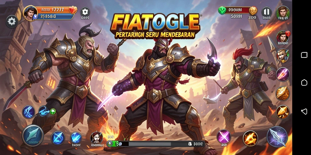 Tampilkan aksi pertarungan seru di <strong>FIATOGEL</strong>