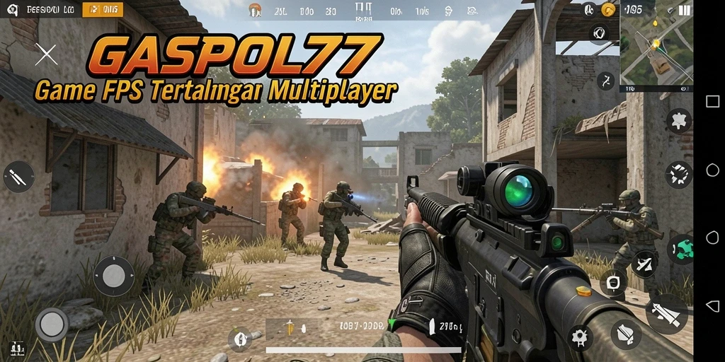 Gameplay GASPOL77 yang menegangkan dengan aksi tembak-menembak.