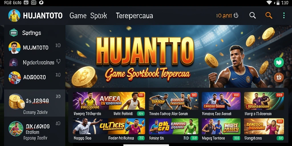Tampilan gameplay HUJANTOTO yang menarik dan interaktif.