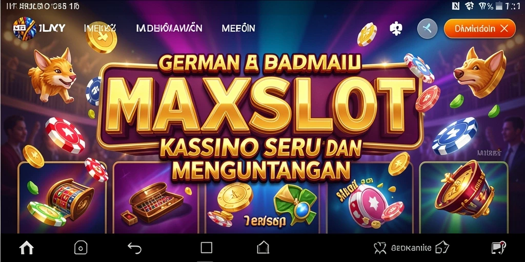 Gameplay seru dan menegangkan di MAXSLOT dengan grafis mencolok.