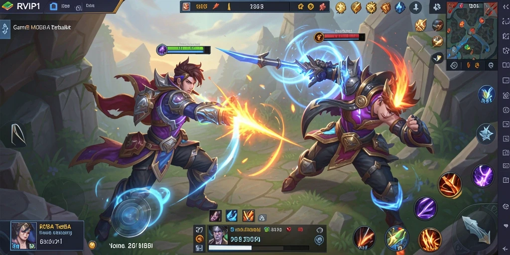 Gameplay mendebarkan dalam RVIP1 dengan strategi dan aksi seru.